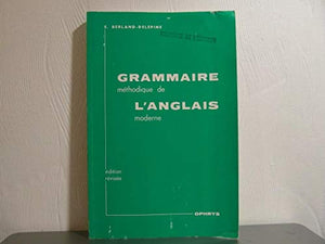 Grammaire methodique anglais