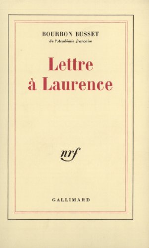 Lettre à Laurence