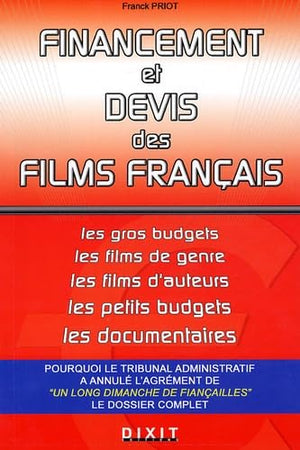 Financement et devis des films français