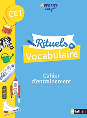 Rituels de vocabulaire - cahier d'entrainement CE1