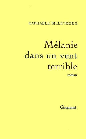 Mélanie dans un vent terrible