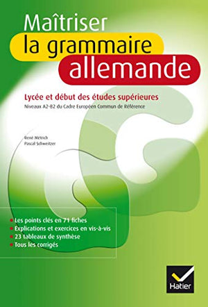 Maîtriser la grammaire allemande