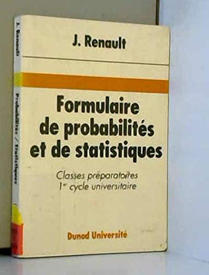 Formulaire de probabilités et de statistiques