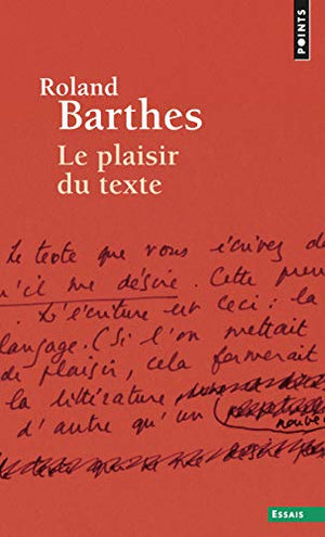 Le plaisir du texte