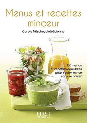 Petit livre de - Recettes et menus minceur