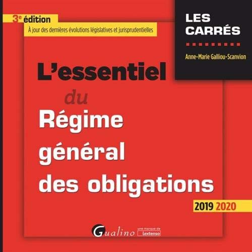 L'essentiel du régime général des obligations