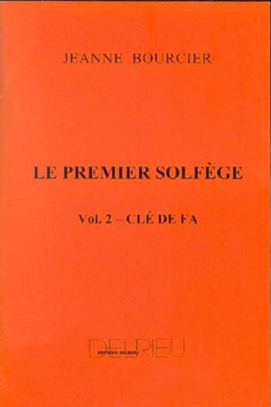 Le premier solfège, volume 2 - Clé de Fa