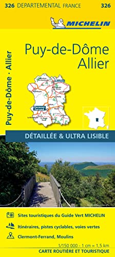 Carte départementale Puy-de-Dôme, Allier