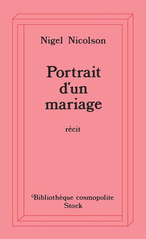 Portrait d'un mariage