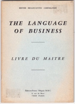 Language of business