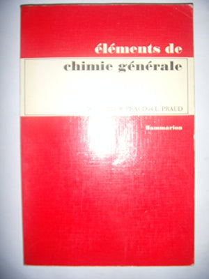 Éléments de chimie générale