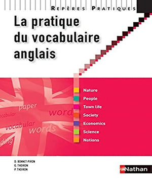 La pratique du vocabulaire anglais