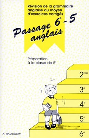 Passage 6e-5e anglais