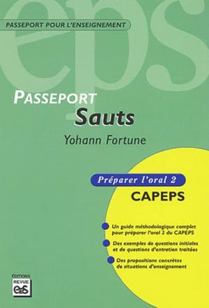 Sauts: Préparer l'oral 2 CAPEPS