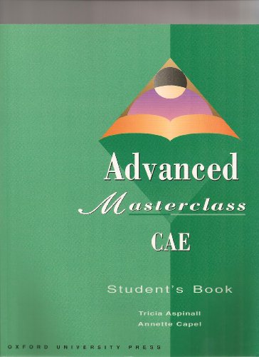 Advanced Masterclass Cae : Student Book