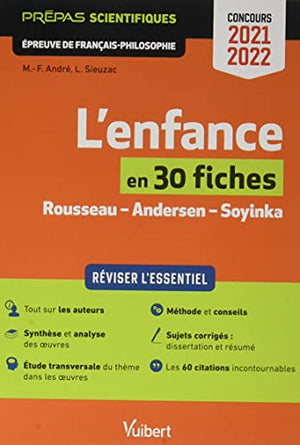 L'enfance en 30 fiches