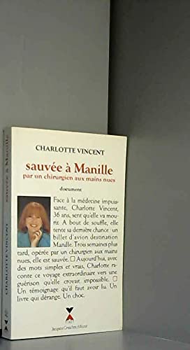 Sauvée à Manille