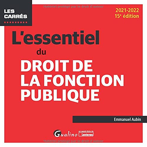 L'essentiel du droit de la fonction publique