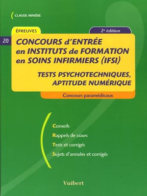 Concours d'entrée en Instituts de formation en soins infirmiers (IFSI)