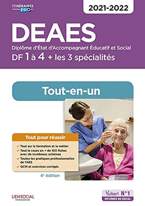 DEAES - DF 1 à 4 - Préparation complète pour réussir sa formation - Les 3 spécialités