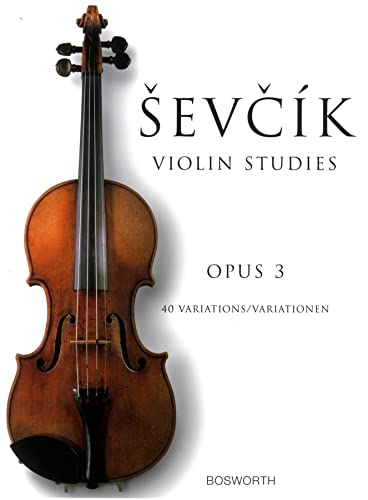 Otakar sevcik  : violin studies - 40 variations op.3 - violon