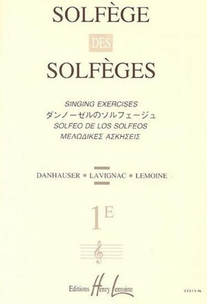 Solfège des Solfèges Volume 1E sans accompagnement