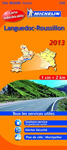 CARTE ROUTIERE 526 LANGUEDOC ROUSSILLON 2013