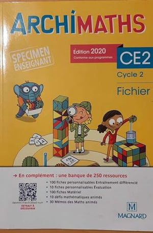 Archimaths CE2 2020 - Fichier de l'élève + mémo de maths - Spécimen