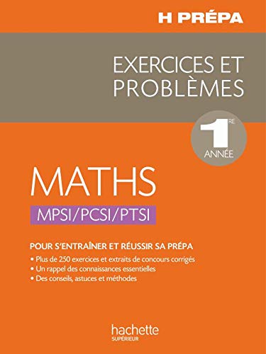 Maths 1re année MPSI-PCSI-PTSI