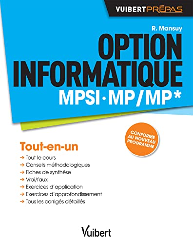 Option informatique MPSI, MP/MP*: Tout-en-un