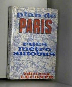 Plan de ville : Paris, rues-métro-bus