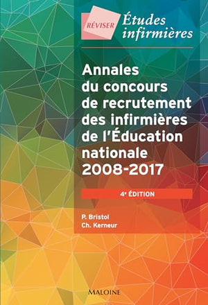 Annales du concours de recrutement des infirmières de l'Education nationale