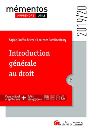 Introduction générale au droit