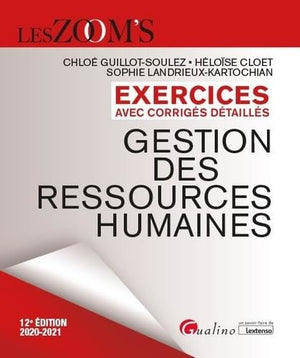 Exercices avec corrigés détaillés - Gestion des ressources humaines