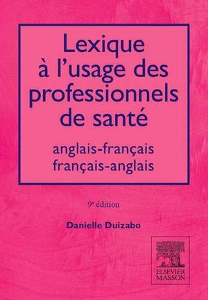 Lexique à l'usage des professionnels de santé