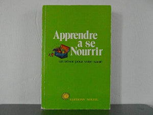 Apprendre a se nourrir