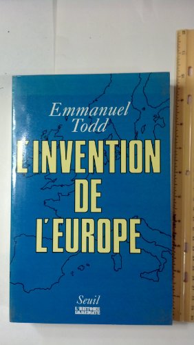 L'invention de l'Europe