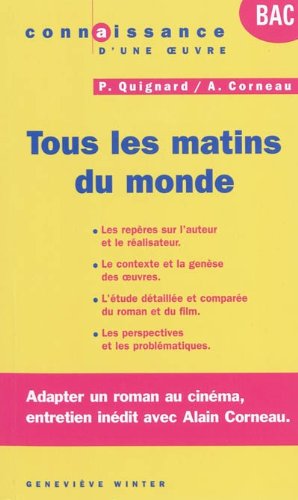 Tous les matins du monde