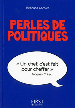 Petit livre de - Perles de politiques