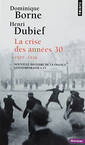 La Crise des années trente, 1929-1938