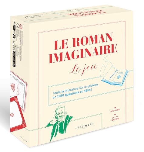 Le Roman Imaginaire - Le Jeu: Toute la littérature sur un plateau en 1250 questions et défis