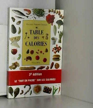 Table des calories