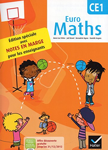 Euro Maths CE1 éd. 2012 - Fichier de l'élève + Aide-mémoire