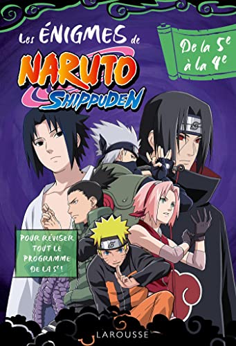 Les énigmes de Naruto Shippuden de la 5e à la 4e