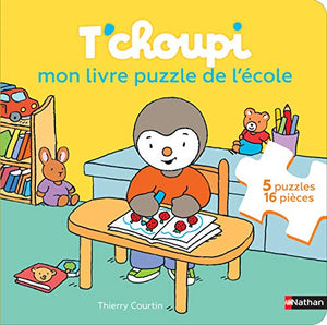 T'choupi, mon livre Puzzle de l'école - Dès 2 ans