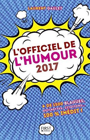 L'Officiel de l'humour 2017