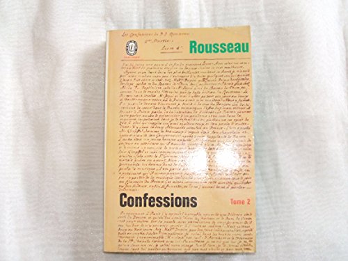 Les Confessions de J.-J. Rousseau