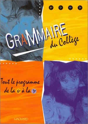 Grammaire du collège de la 6e à la 3e