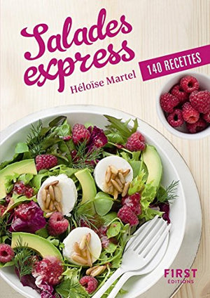 Petit Livre de - Salades express en 140 recettes