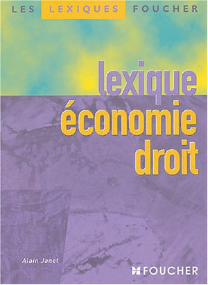 Lexique économie droit